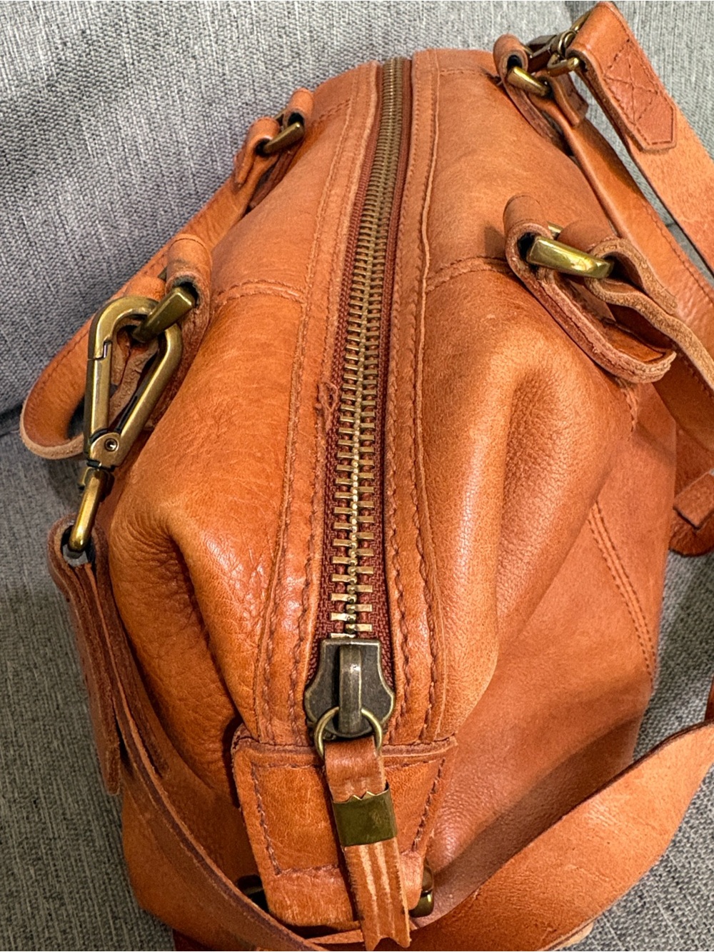 Madewell Kensington Satchel Leather Bag - Picture 4 of 9